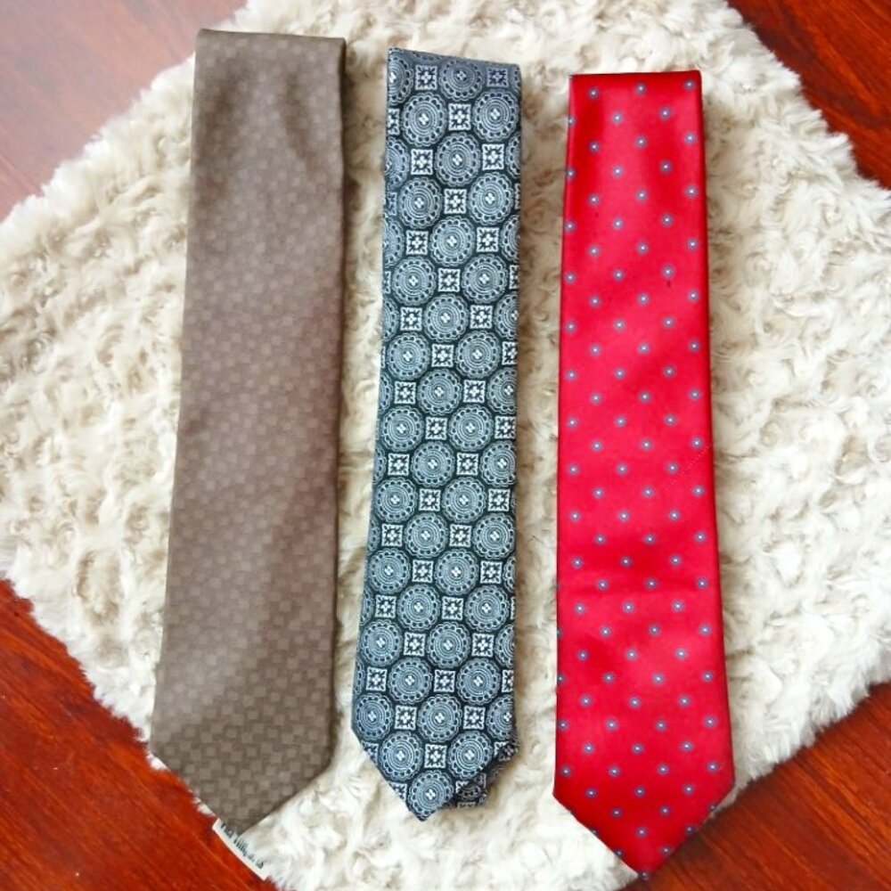 KENNETH COLE, SURREY, UNBRANDED BUNDLE OF TIES